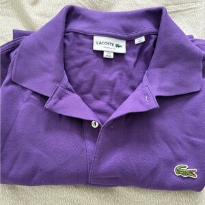 Lacoste Classic Fit Polo in Rich Purple